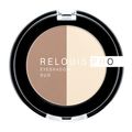 Тени для век "Relouis Pro Eyeshadow Duo" тон: 102 (10689932)