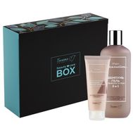 Подарочный набор "BEAUTY BOX Men Sensation" (шампунь-гель, бальзам после бритья) (10325623)