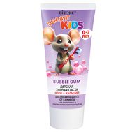Зубная паста детская "Двойная защита от кариеса. Bubble Gum" (65 г) (10326843)