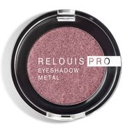 Тени для век "Relouis Pro Eyeshadow Metal" тон: 57, wildberry (10327055)