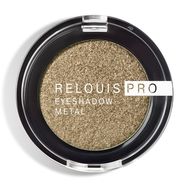 Тени для век "Relouis Pro Eyeshadow Metal" тон: 60, greenwood (10327058)