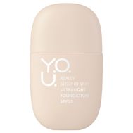 Тональный крем для лица "Y.O.U. Really Second Skin" SPF 20 тон: 50, perfect tan (10327508)
