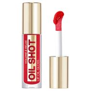 Масло-блеск для губ "OIL SHOT volume & relax" тон: 302, flame pink (10327753)