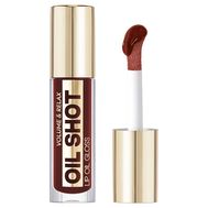 Масло-блеск для губ "OIL SHOT volume & relax" тон: 305, dark truffle (10327756)
