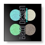 Тени для век "Delicate" тон: 51, мятно-бирюзовые (10327180)
