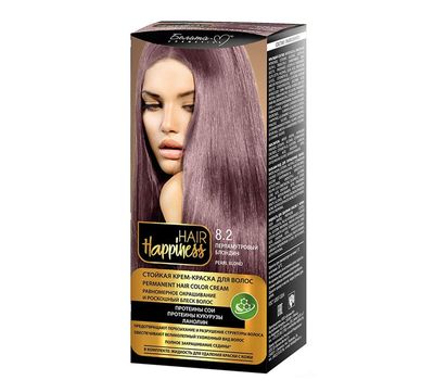 Крем-краска для волос "Hair Happiness" тон: 8.2, перламутровый блондин (10847736)