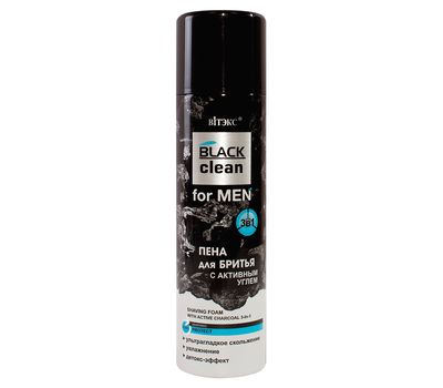Пена для бритья 3в1 "Black Clean For Men" (250 мл) (10918999)