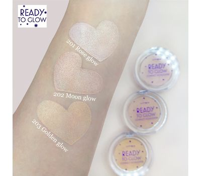 Хайлайтер для лица "Ready to Glow" тон: 202, moon glow (10323535)