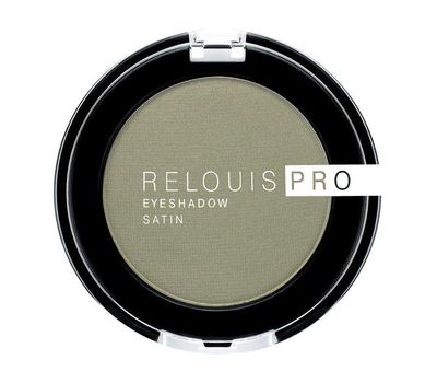 Тени для век "Relouis Pro Eyeshadow Satin" тон: 35, green tea (10624117)