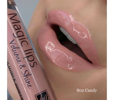 Блеск для губ "Magic Lips" тон: 802, candy (10939423)
