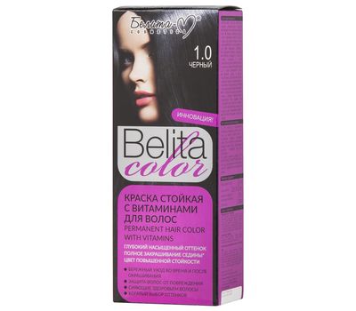 Краска для волос "Belita Color" тон: 1.0, черный (10324041)