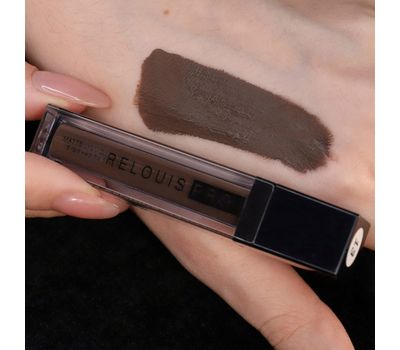 Тени для век "Relouis PRO. Matte Liquid Eyeshadow" тон: 13, шоколад (10975180)