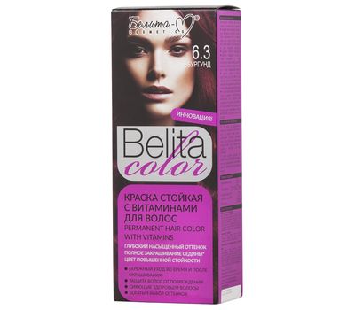 Краска для волос "Belita Color" тон: 6.3, бургунд (10324030)