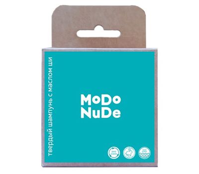 Твердый шампунь для волос "MODO NUde с маслом ши" (50 г) (10324450)