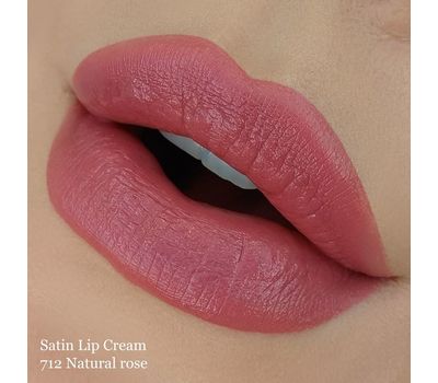 Помада для губ "Satin Lip Cream" тон: 712, natural rose (10324502)