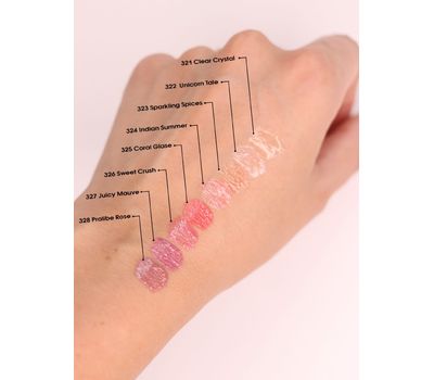 Блеск для губ "Plump&Shine" тон: 325, coral glaze (10324890)