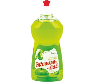 Средство для мытья посуды "Экономь-ка Зеленое яблоко" (500 г) (10325757)
