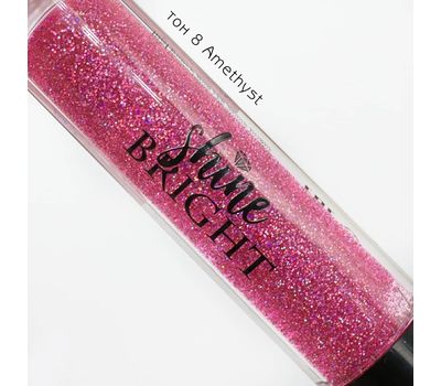 Блеск для губ "Shine Bright" тон: 8, amethyst (10949781)
