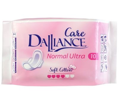 Прокладки гигиенические "DALLIANCE Care Normal Ultra" (10 шт.) (10326050)