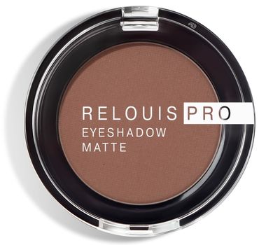 Тени для век "Relouis Pro Eyeshadow Matte" тон: 20, burnt sugar (10327063)