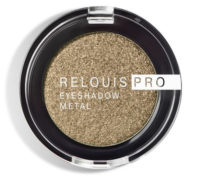 Тени для век "Relouis Pro Eyeshadow Metal" тон: 60, greenwood (10327058)