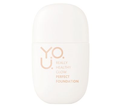 Тональная основа для лица "Y.O.U. Really Healthy Glow" тон: 01, soft beige (10326742)