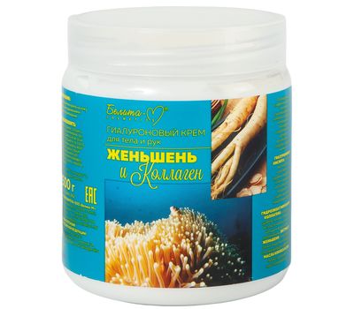 Крем для тела и рук "Женьшень и коллаген" (500 г) (10325009)