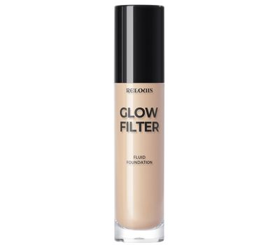 Тональный флюид для лица "Glow Filter Fluid Foundation" тон: 01, light beige (10327504)