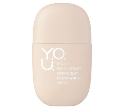 Тональный крем для лица "Y.O.U. Really Second Skin" SPF 20 тон: 05, ivory (10327507)