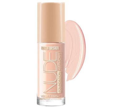 Тональный крем для лица "Nude Harmony" тон: 202, ivory (10323843)