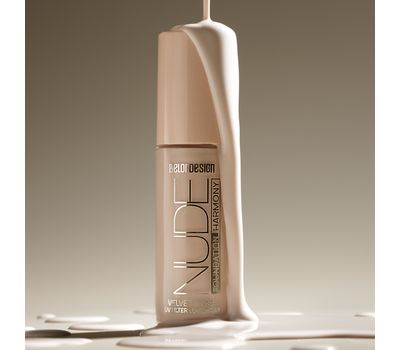 Тональный крем для лица "Nude Harmony" тон: 201, light beige (10323842)