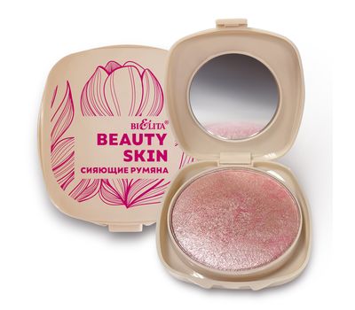 Сияющие румяна "Beauty Skin" тон: 04, tropical peach (10327209)