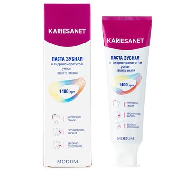 Зубная паста "KARIESANET с гидроксиапатитом" (100 г) (10327578)