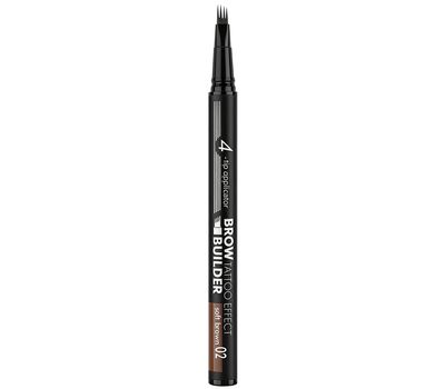 Маркер для бровей "BROW BUILDER tattoo effect" тон: 02, soft brown (10327762)