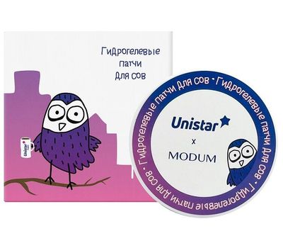 Патчи для кожи вокруг глаз "UNISTAR X MODUM для сов" (60 шт.) (10327621)