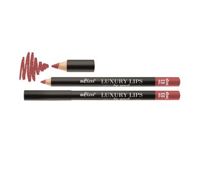 Карандаш для губ "LUXURY LIPS" тон: 03, beige (10327593)