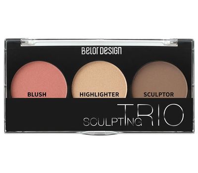 Палетка для скульптурирования лица "Sculpting Trio" тон: 2 (10766192)
