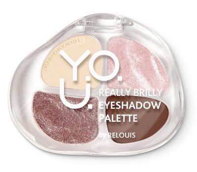 Палетка теней для век "Y.O.U. Really Brilly" тон: 01, rose quartz (10327637)