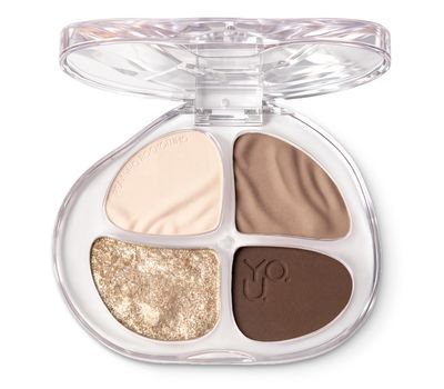 Палетка теней для век "Y.O.U. Really Brilly" тон: 02, platinum (10327638)