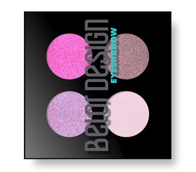 Тени для век "Delicate" тон: 50, пурпурно-розовые (10327179)