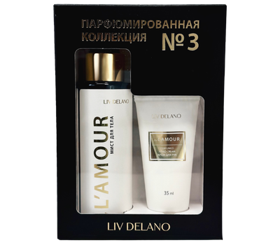 Подарочный набор "Парфюмированная коллекция № 3" (мист для тела, крем для рук) (10327564)