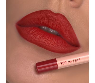 Карандаш для губ "Intellect" тон: 109, красный (10327799)