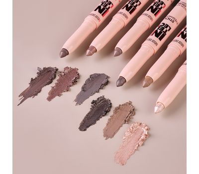 Тени-стик для век "Intellect" тон: 23, темный матовый шоколад (10327717)