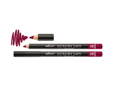Карандаш для губ "LUXURY LIPS" тон: 08, mauve (10327598)