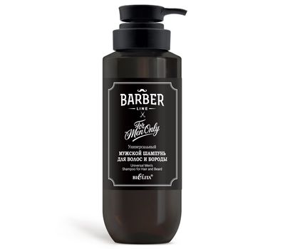 Шампунь для волос и бороды "Barber Line" (400 мл) (10327839)